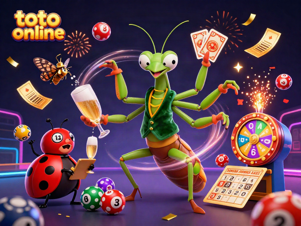 Win big with entertaining "toto online" gameplay in a vibrant casino scene.