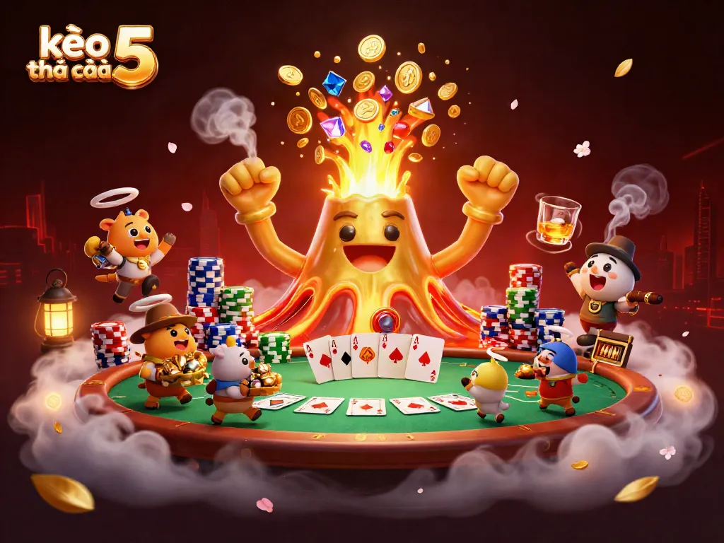 Experience exciting moments with kèo nhà cái 5 as golden treasures and poker dynamics bring thrill to betting adventures.