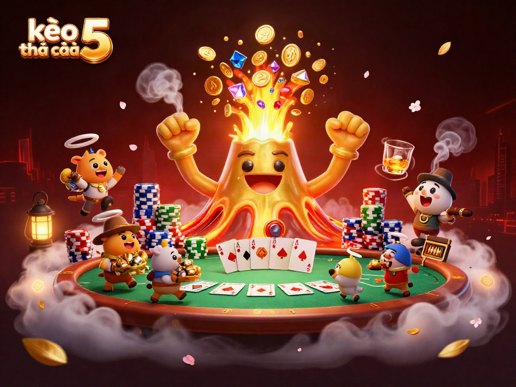 Experience exciting moments with kèo nhà cái 5 as golden treasures and poker dynamics bring thrill to betting adventures.
