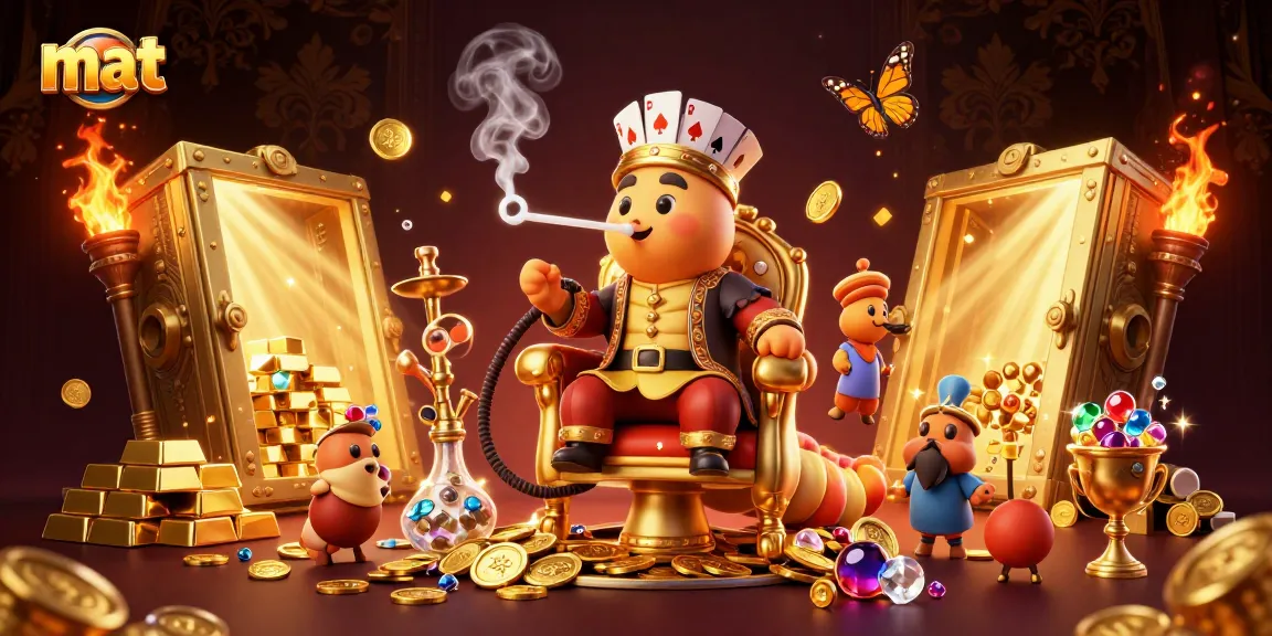 Engage players with mat-themed gambling adventure showcasing treasure and casino elements.