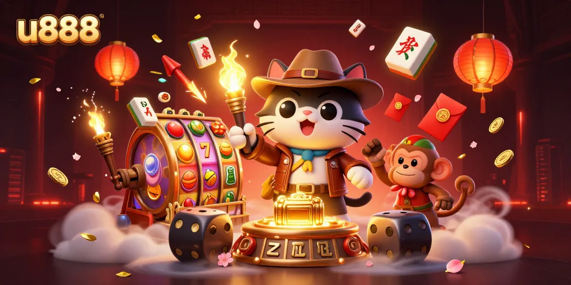 Play exciting slot games at u888 with immersive casino experiences featuring vibrant charts and artifacts.