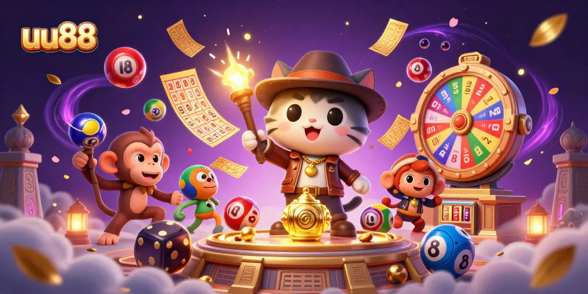 Engage with exciting gameplay at uu88, showcasing a vibrant casino treasure hunting adventure.